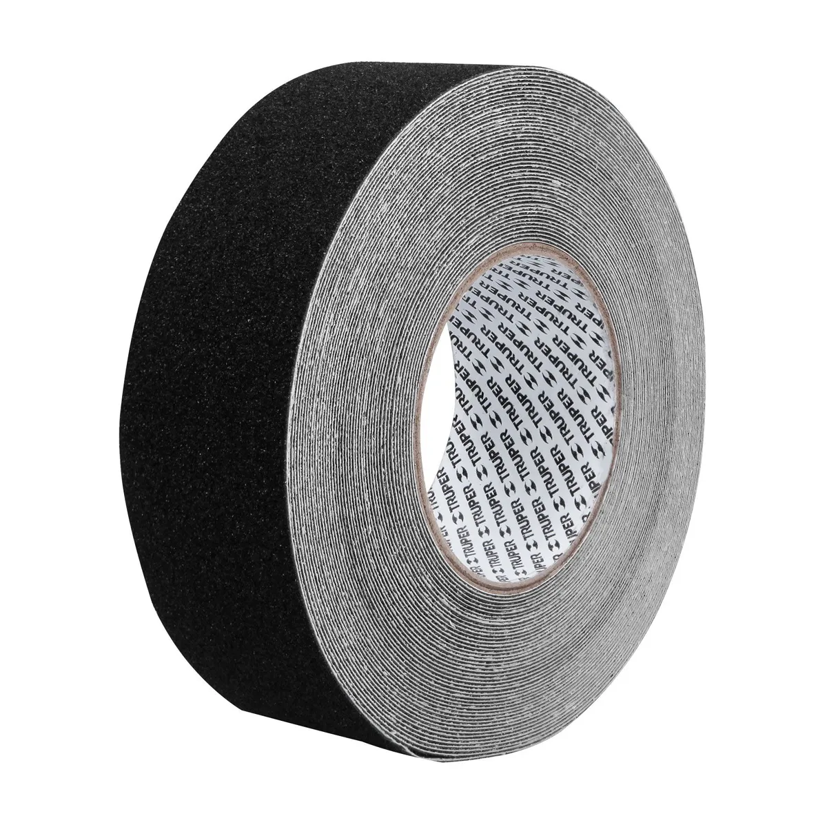 TRUPER - Cinta Antideslizante Negra De 18 M X 50 Mm Con Adhesivo Truper