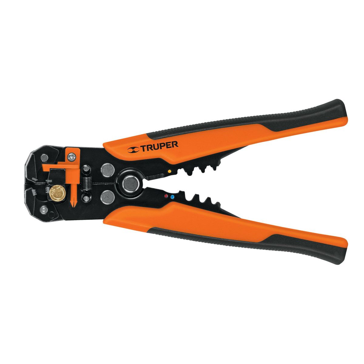 TRUPER - Alicate Pelacable Automático Profesional De 8", Mango Tpr Truper