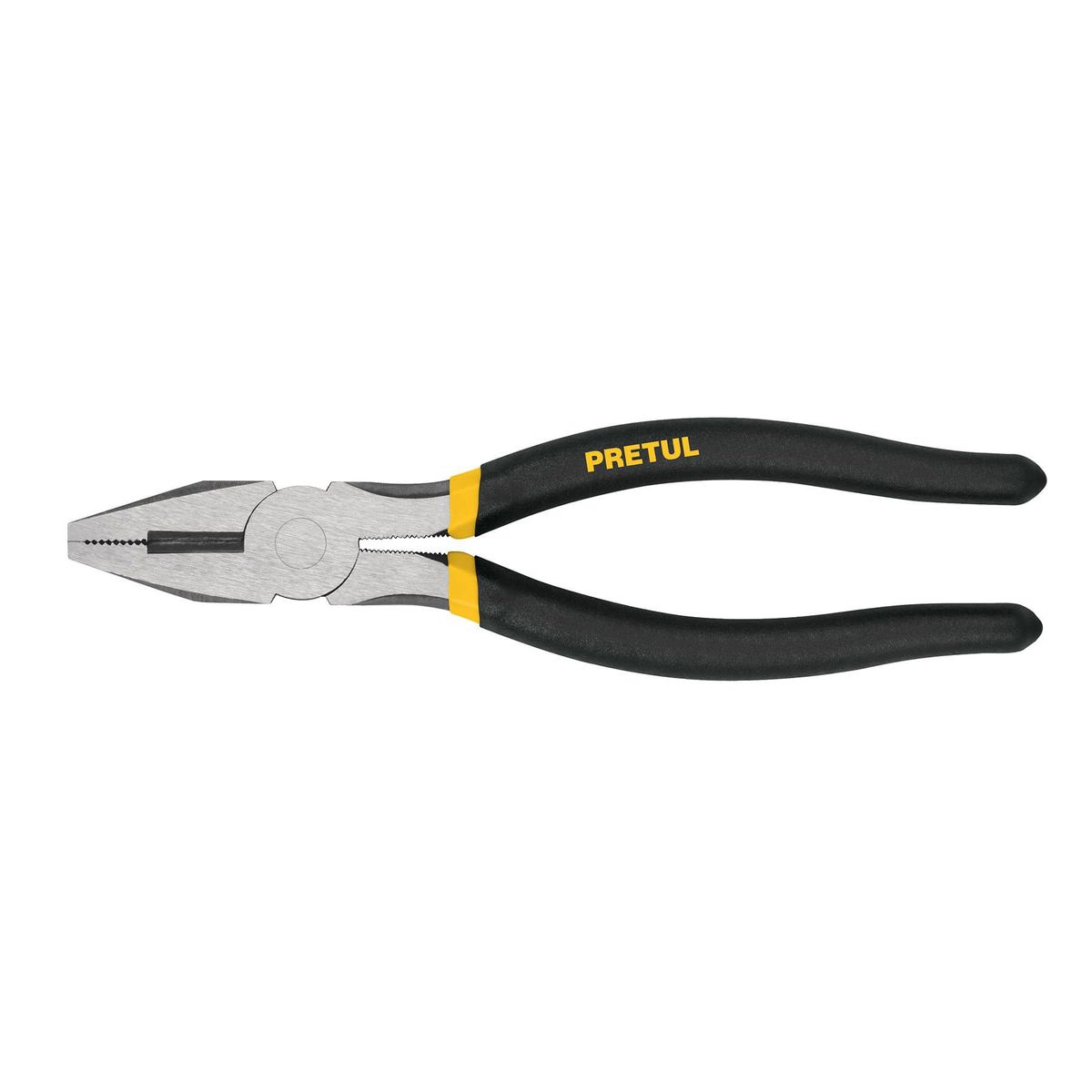 PRETUL - Alicate De 8" Electricista Ligero Punta Plana Y Mango Pvc Pretul