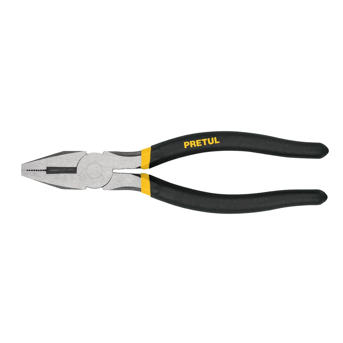 PRETUL - Alicate De 8" Electricista Ligero Punta Plana Y Mango Pvc Pretul