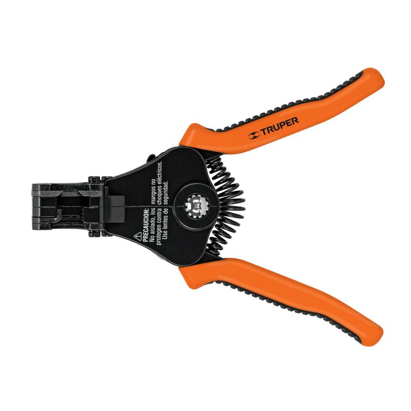TRUPER - Alicate Pelacable Automático De Precisión De 6", Mango Tpr Truper