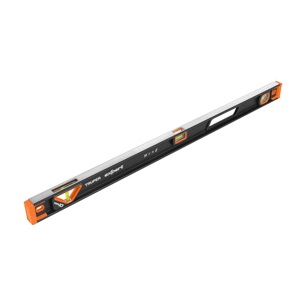TRUPER - Nivel Magnético De 36" (91 Cm) Con 3 Gotas Y Triple Visión Truper