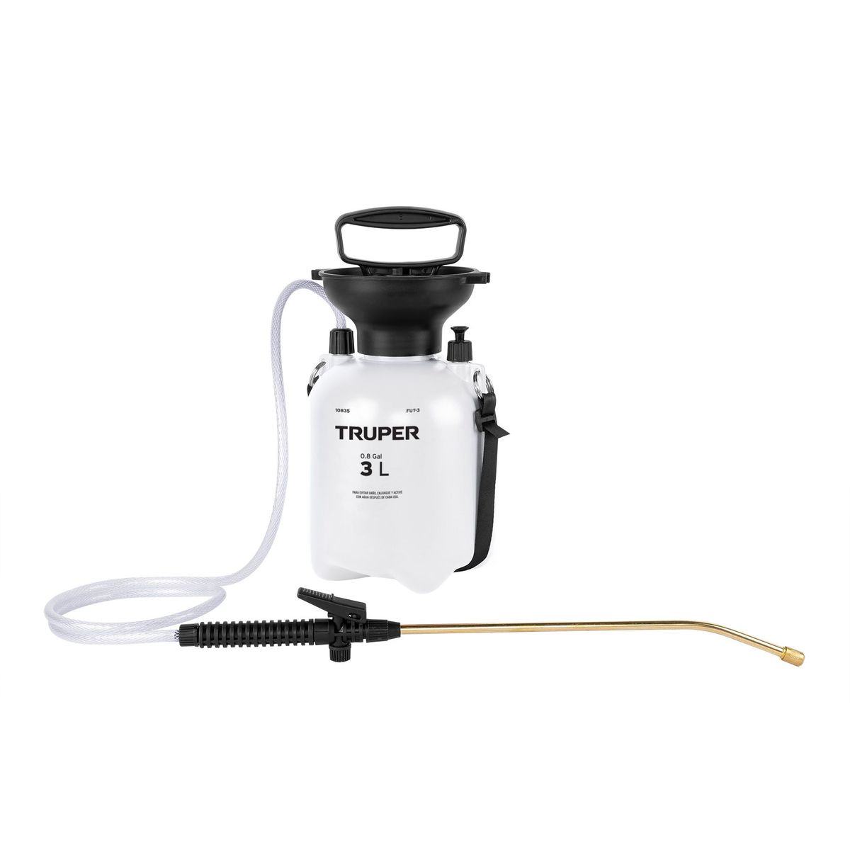 TRUPER - Fumigador Profesional De 3 Litros, Incluye Accesorios Truper