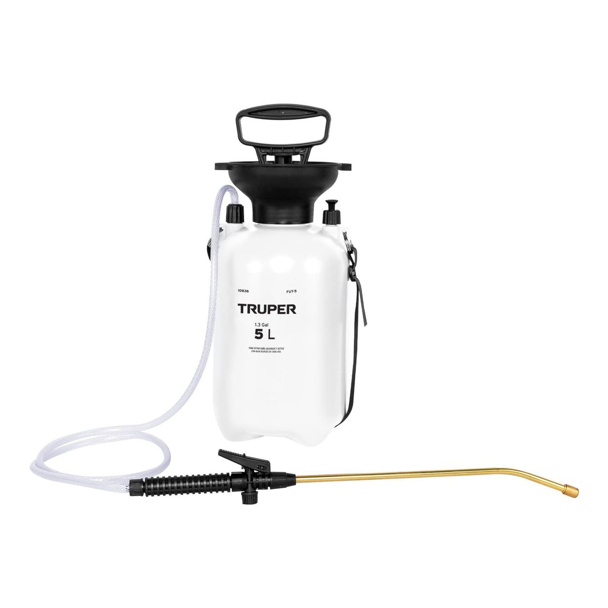 TRUPER - Fumigador Profesional De 5 Litros, Incluye Accesorios Truper
