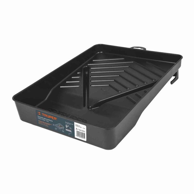 TRUPER - Bandeja Para Rodillo De Pintura Con Gancho Para Escaleras Truper