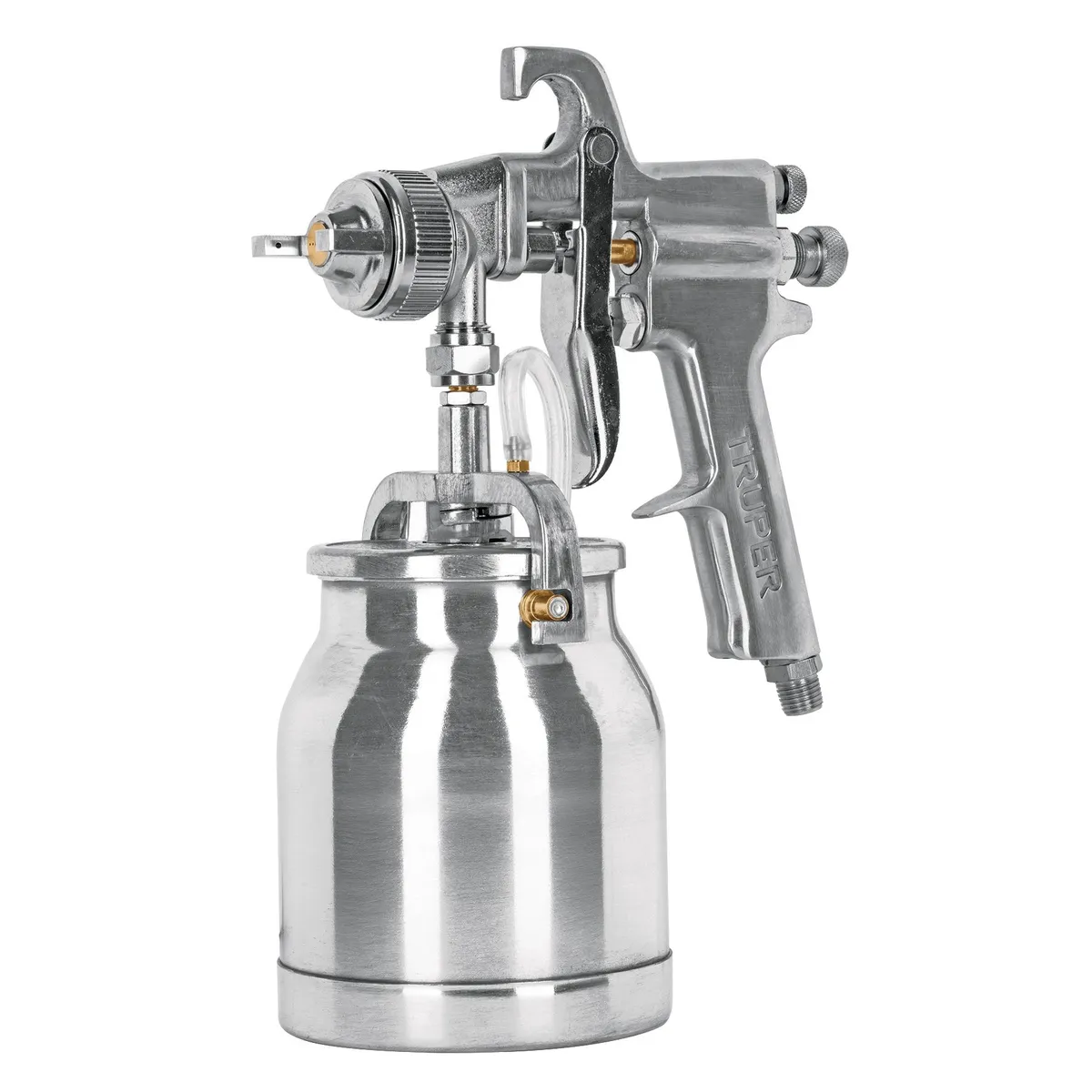 TRUPER - Pistola Para Pintar Hvhp De 1000 Ml, Tobera De 1.8 Mm Truper