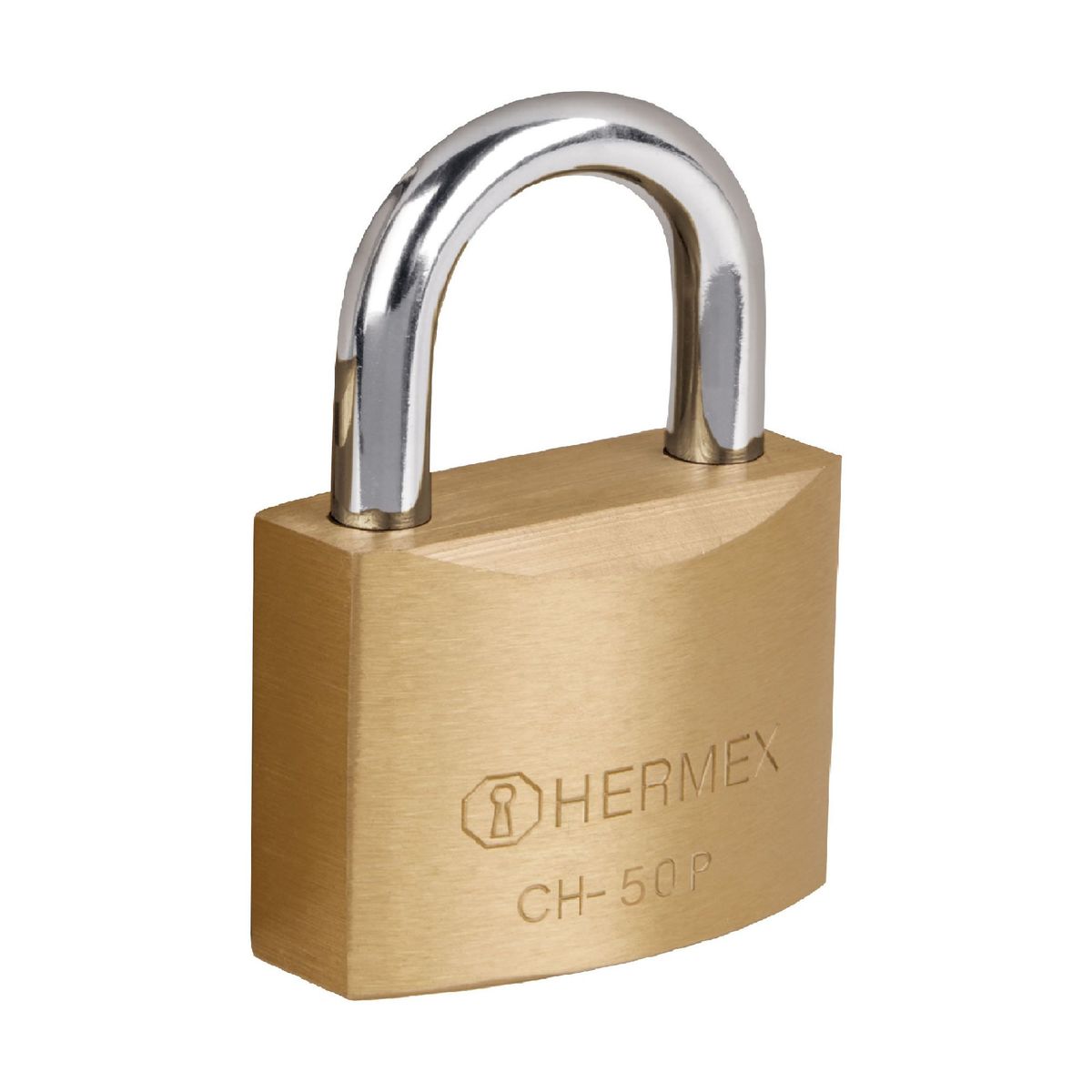 PRETUL - Candado De 50 Mm De Hierro En Color Latón Y 2 Llaves Pretul