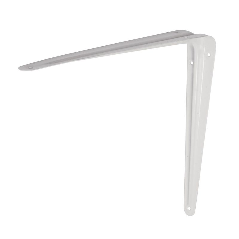 FIERO - Pie De Amigo Blanco De Acero 20 Kg, 20 Cm X 25 Cm Fiero