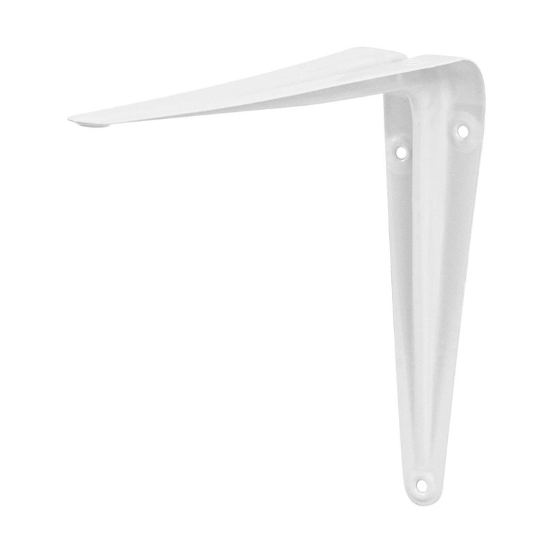 FIERO - Pie De Amigo Blanco De Acero 15 Kg, 15 Cm X 20 Cm Fiero