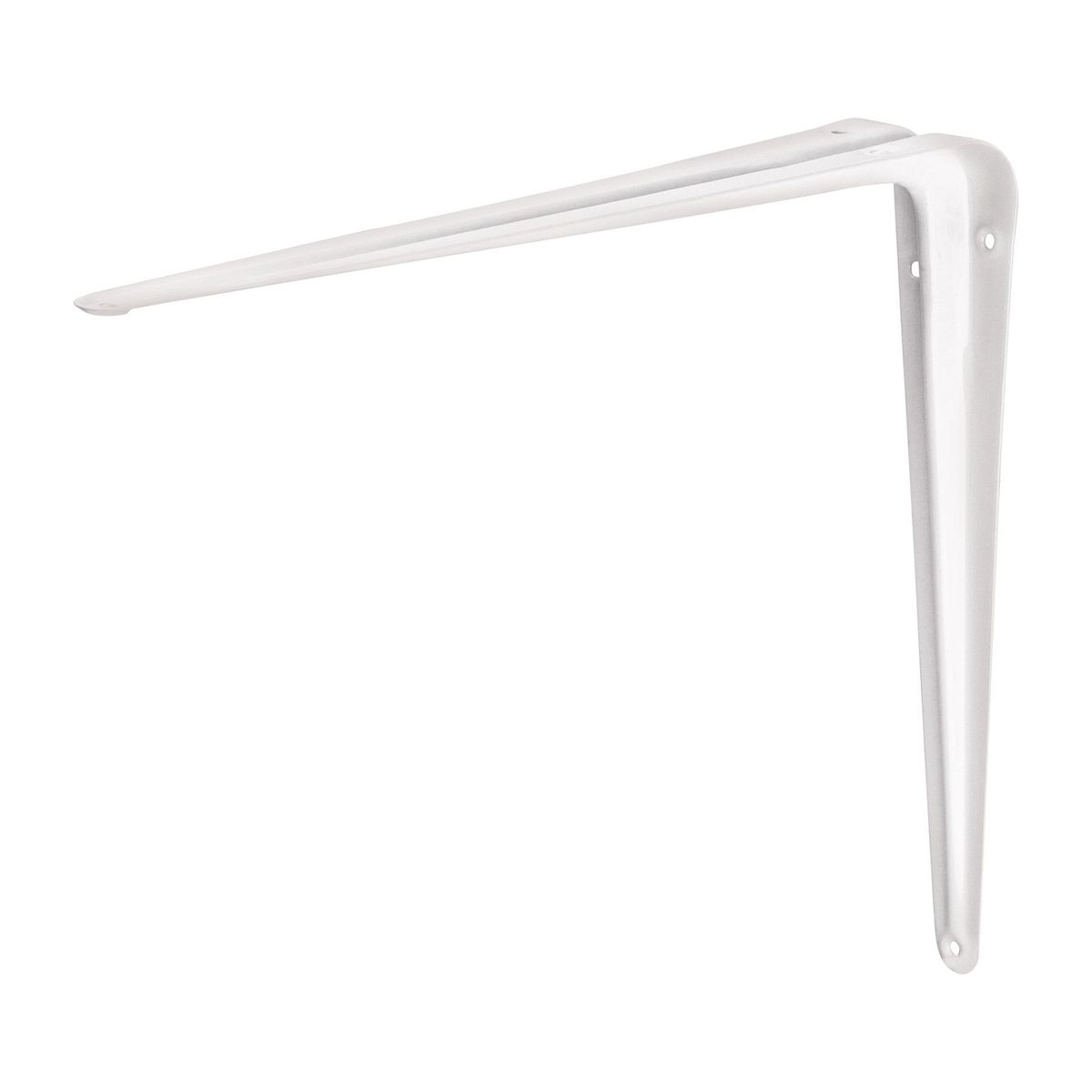 FIERO - Pie De Amigo Blanco De Acero 25 Kg, 25 Cm X 30 Cm Fiero