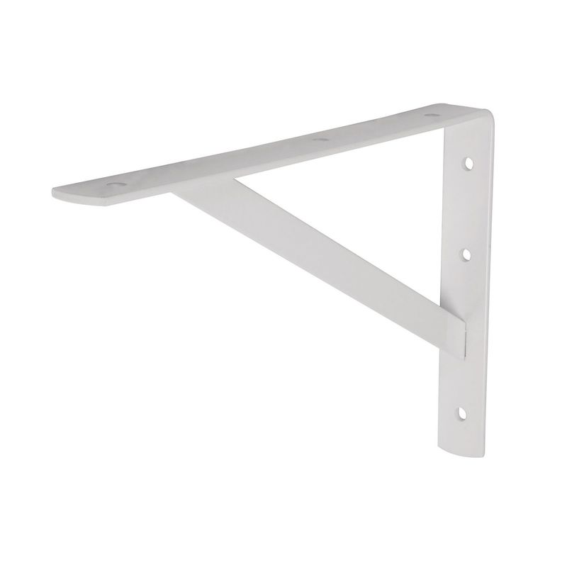 FIERO - Pie De Amigo De Acero Con Refuerzo 165 Kg, 25 Cm X 41 Cm Fiero