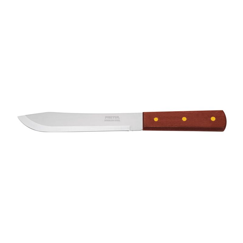PRETUL - Cuchillo De Cocina De 7" (18 Cm) Cebollero, Mango De Madera Pretul