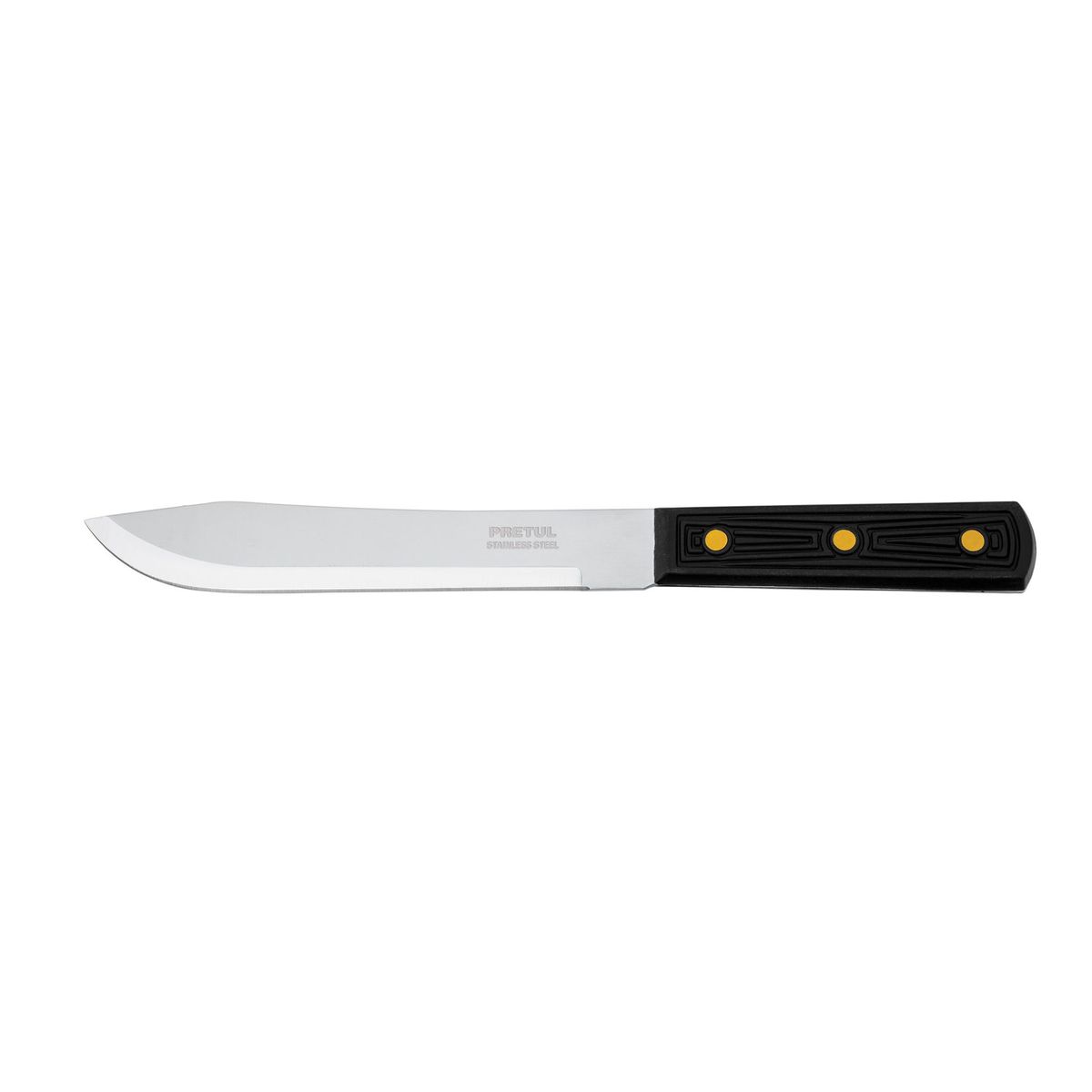 PRETUL - Cuchillo De Cocina De 7" (18 Cm) Cebollero, Mango Plástico Pretul