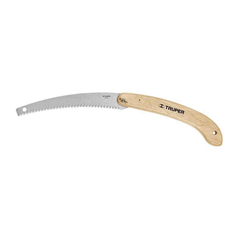 TRUPER - Serrucho Cortador De Ramas O De Poda Plegable, Cuchilla 12" Truper