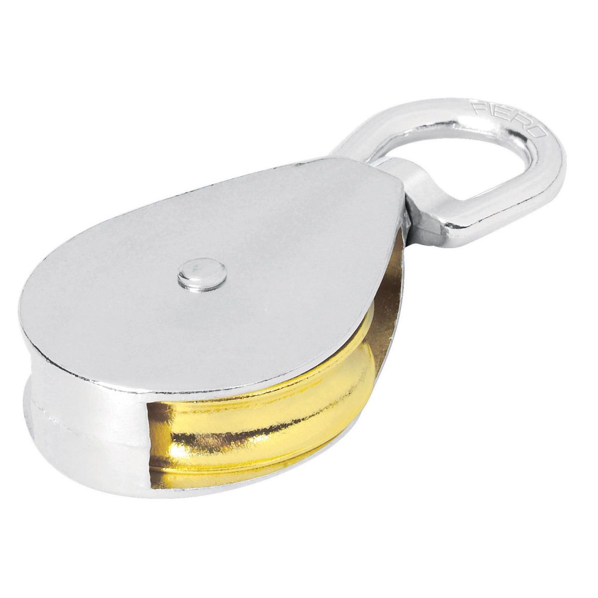 FIERO - Polea De 51 Mm, Capacidad 90 Kg Para Guaya, Cable O Cuerda Fiero
