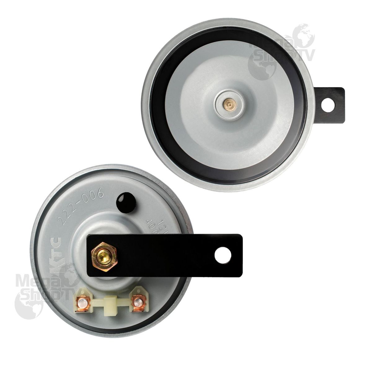 KTC GROUP - KTC Bocinas Pito KIT X2 12v 95mm disco 105db-118db