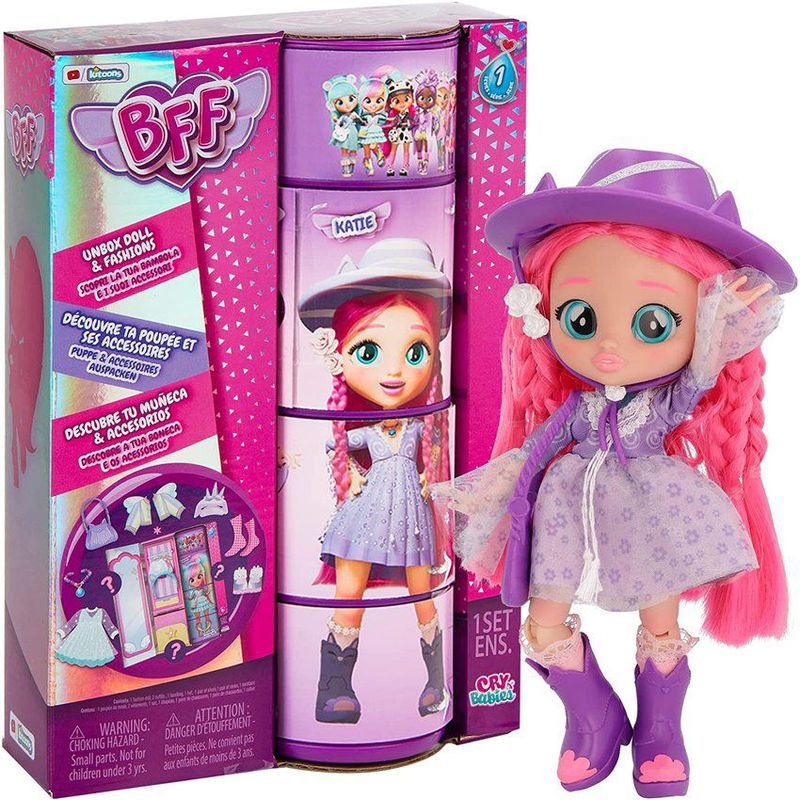 CRY BABIES - Muñeca Bebe Llorona Bff By Cry Babies Katie Fashion