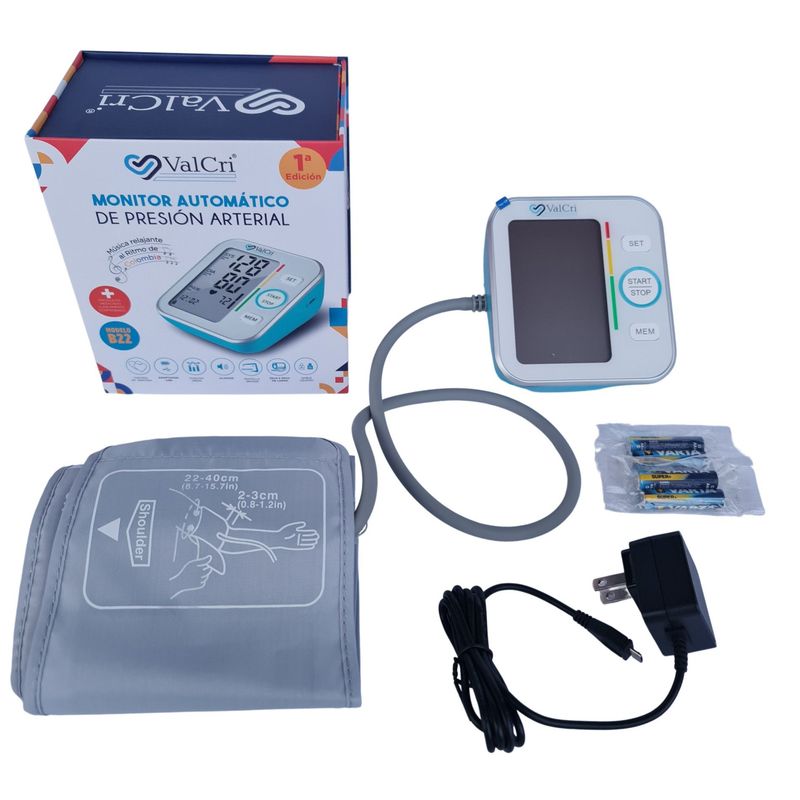GMD - TENSIOMETRO AUTOMATICO DE PRESION ARTERIAL CON ALTAVOZ B22