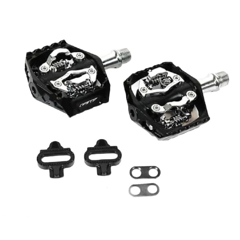 GW - Pedales MTB Bicicleta GW ZP-106S aluminio solo chocle