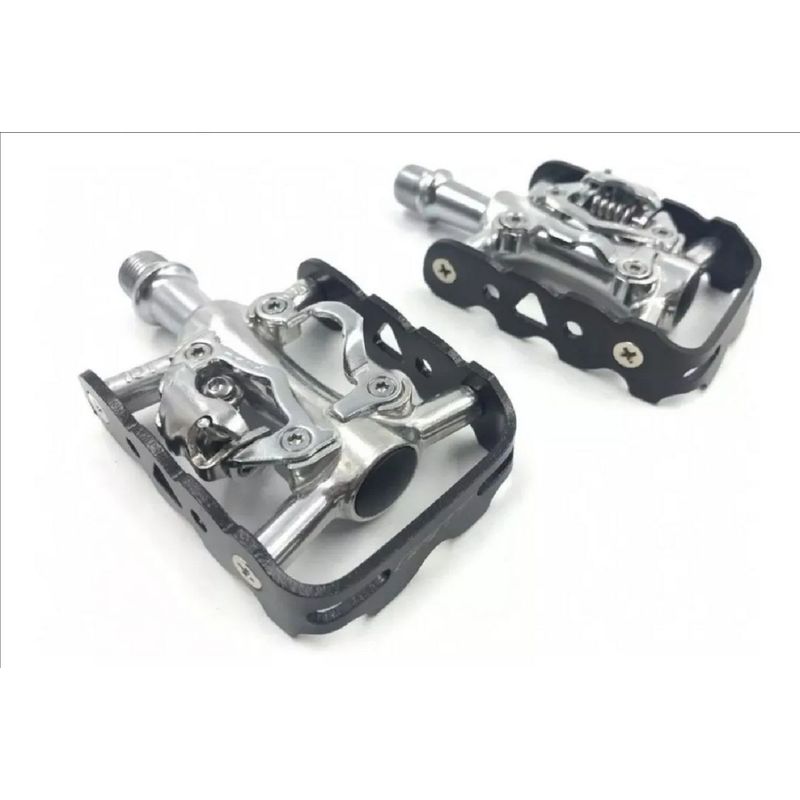 GW - Pedales Mtb Gw Zp-101z Doble Función Aluminio Bicicleta MTB