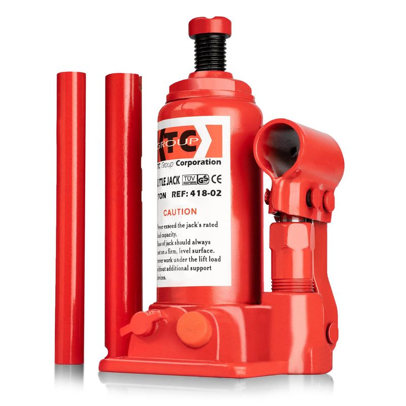 KTC GROUP - KTC Gato hidraulico de Botella 2 Ton 148-278 mm con estuche