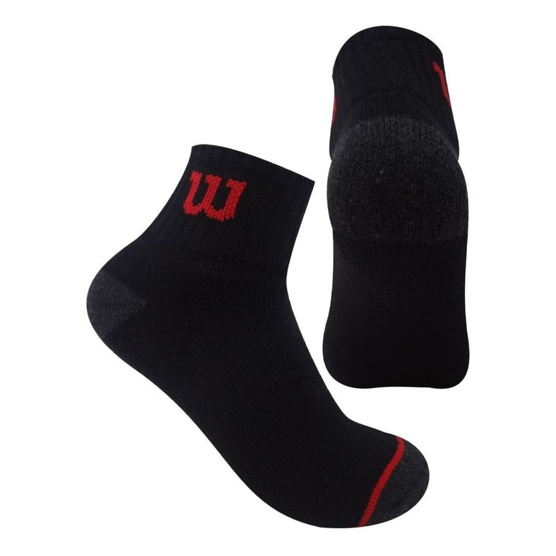 WILSON - 3 Pares Medias Media Caña Unisex Wilson