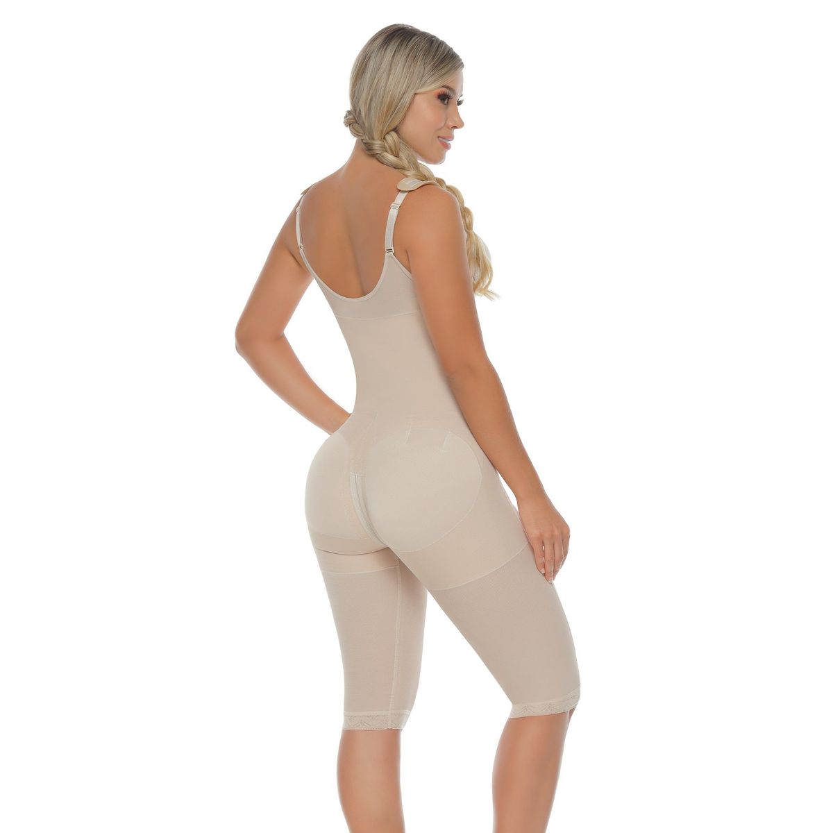 BODY PERFECT - FAJA CAPRI SENOS LIBRES DE BROCHE REF. 1703 PIEL