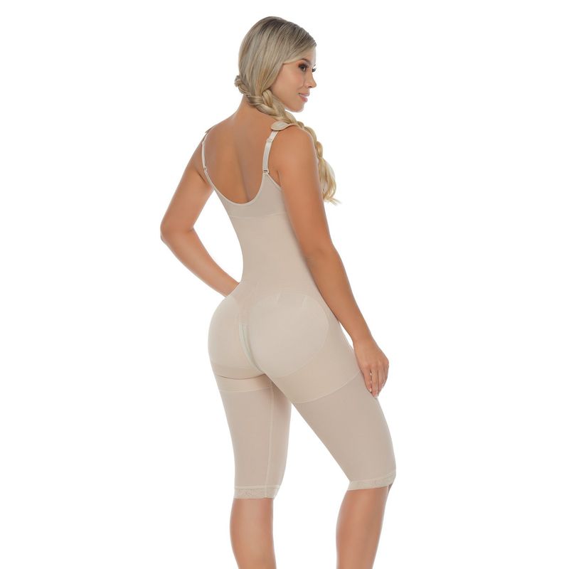 BODY PERFECT - FAJA CAPRI SENOS LIBRES DE BROCHE REF. 1703 PIEL