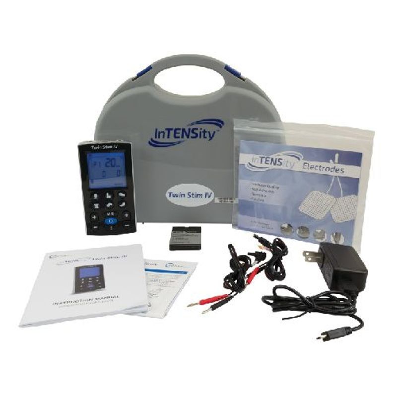 ROSCOE - Electroestimulador Twin Stim IV Tens Ems Bateria Recargable Litio