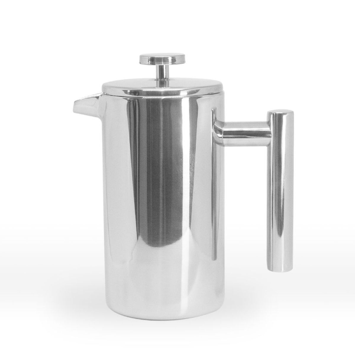 AMBER STYLE - Cafetera Prensa Francesa 600ml en Acero Inoxidable