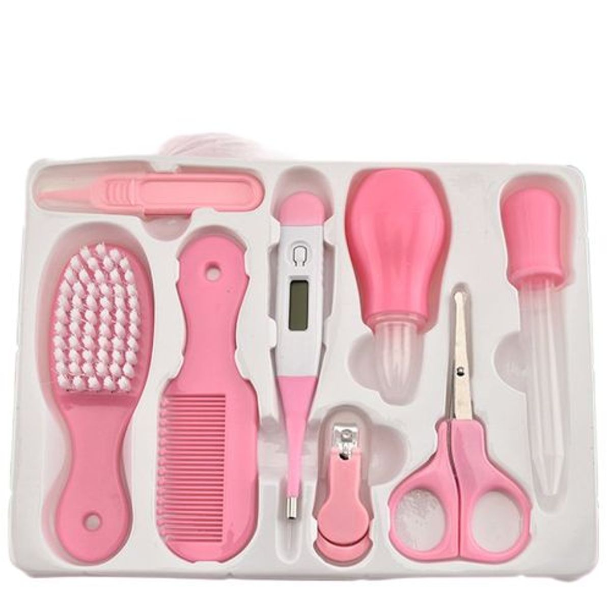 KIDSHOP - Kit de aseo completo cuidado personal summer 8 piezas Rosado