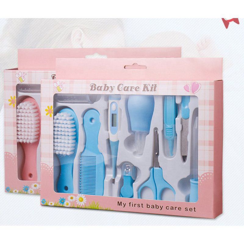 KIDSHOP - Set de aseo personal niña 10 piezas azul