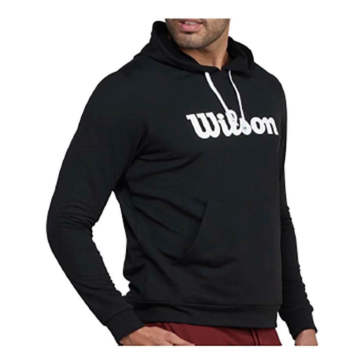 WILSON - Buzo Deportivo Con Capucha Hombre  Wilson Negro.