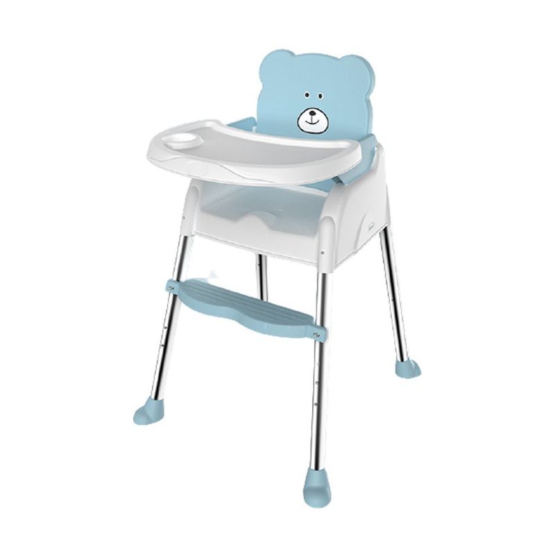 KIDSHOP - Silla Comedor Para Bebe Multifuncional 5 En 1  Bz-506 azul
