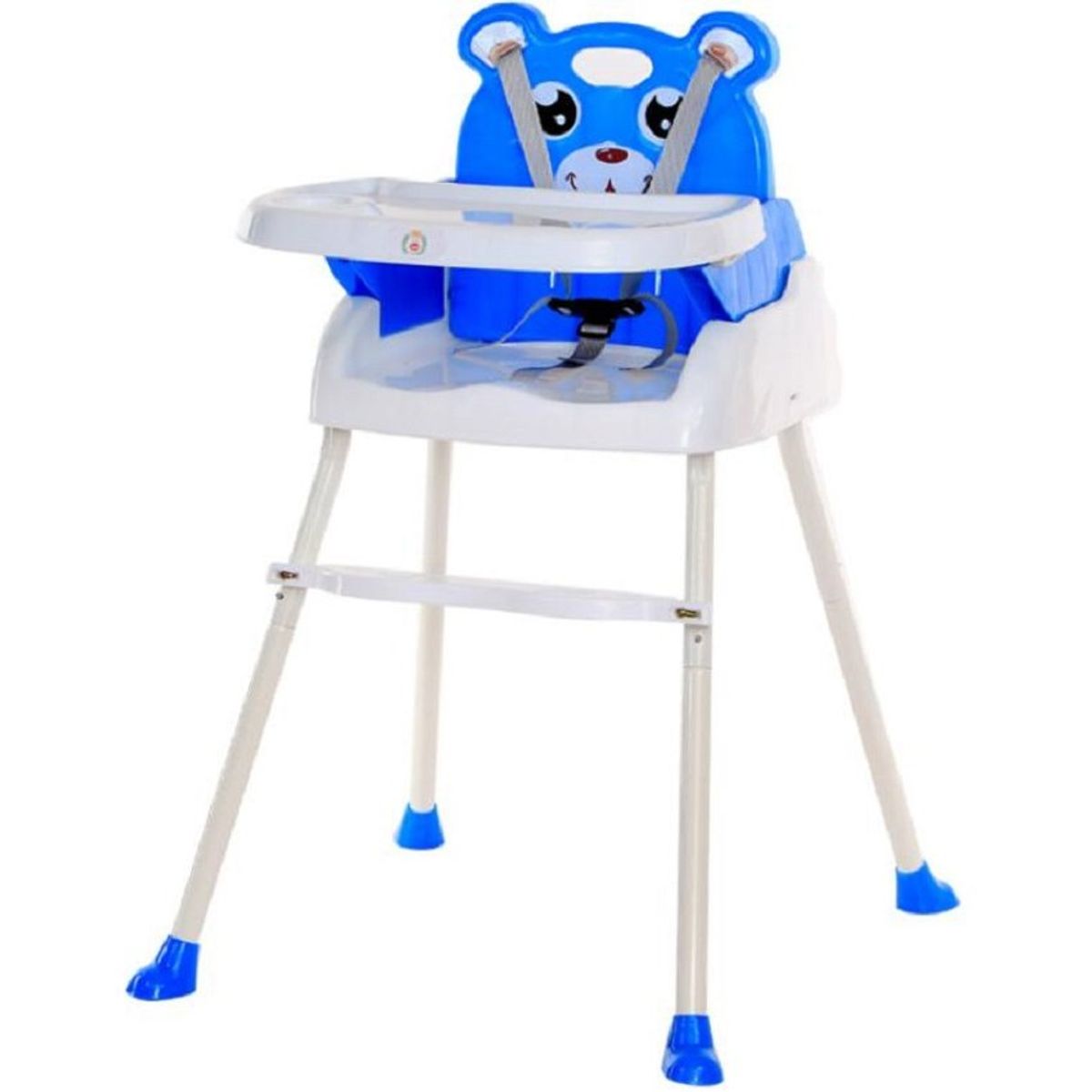 KIDSHOP - Silla De Comer De Bebe Osito 4 En 1 KH319A Azul
