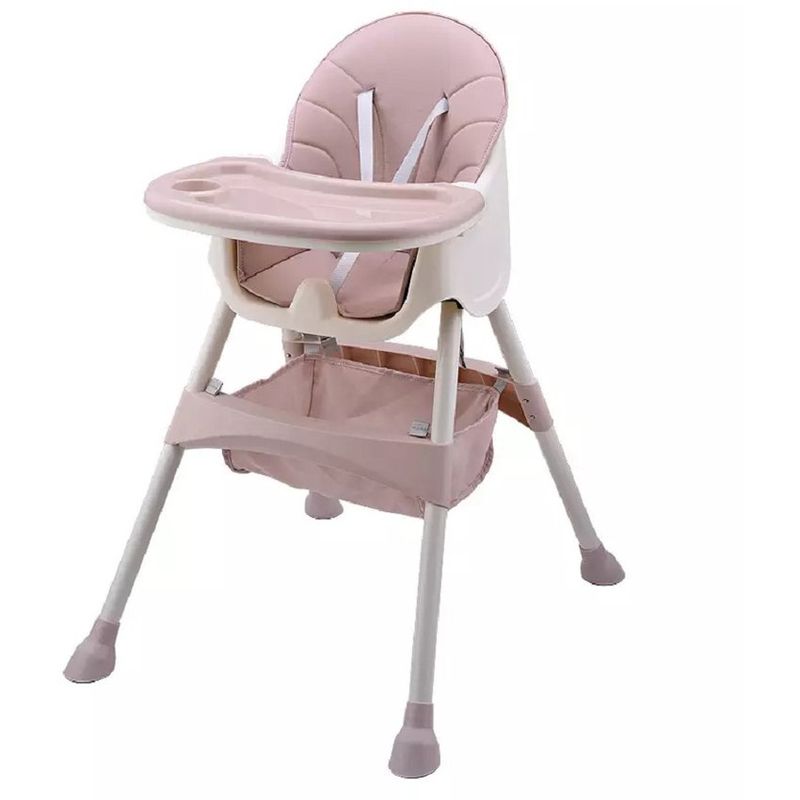 KIDSHOP - Silla Comedor Bebe 3 En1 Kidshop Baby CY006 ORO ROSA_.