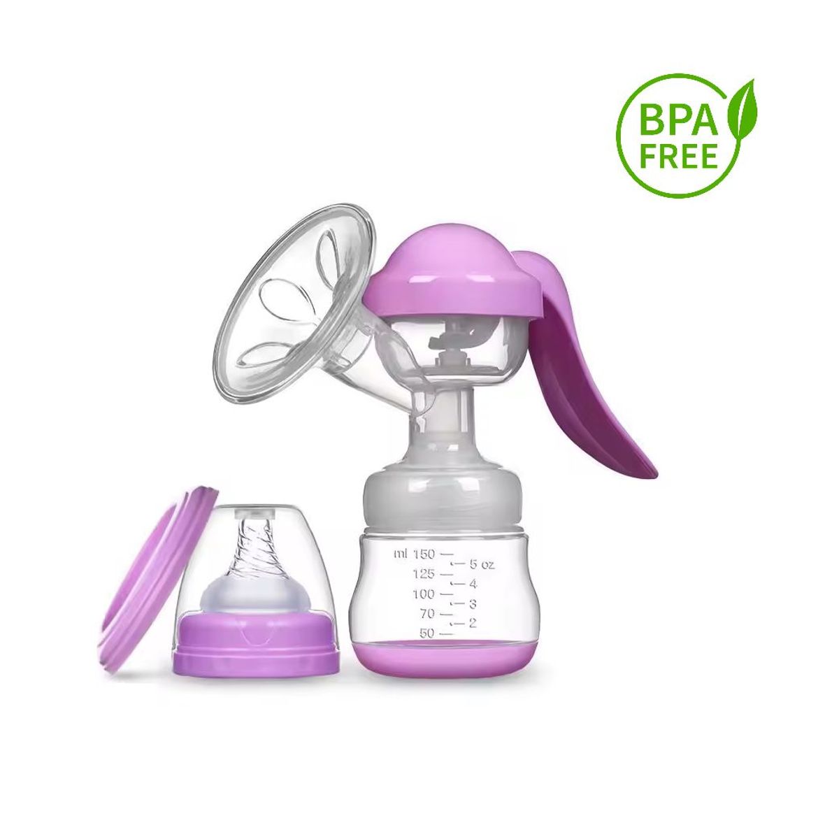 KIDSHOP - Extractor Manual Leche Materna DG208 Rosa
