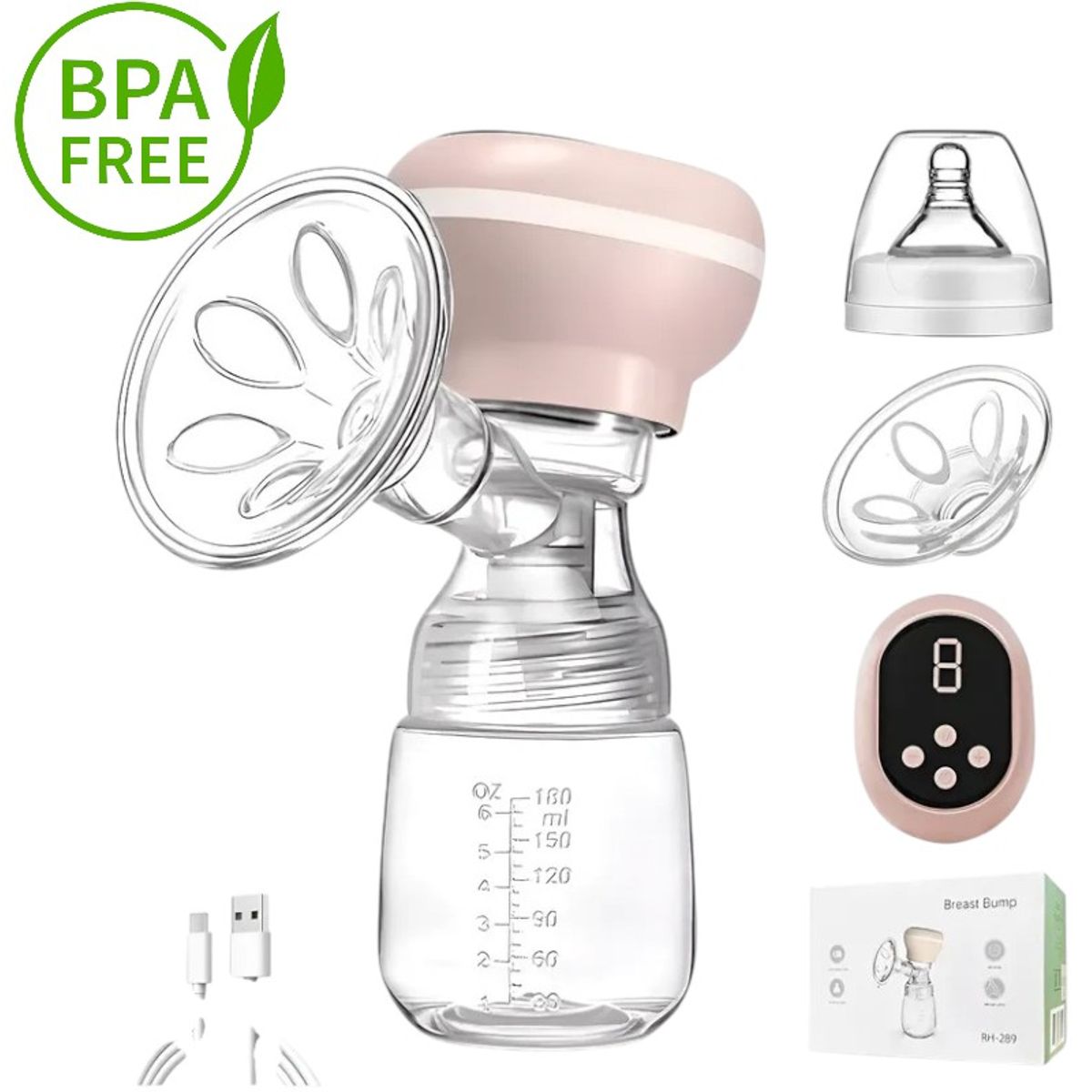 KIDSHOP - Extractor de Leche Materna Electrico Lactancia RH289