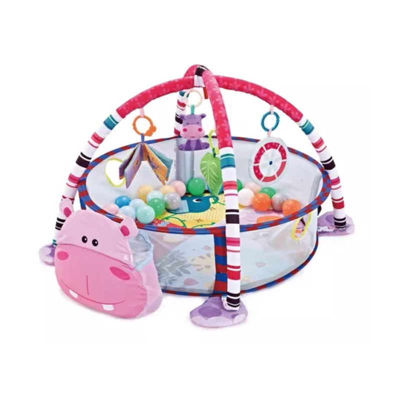 KIDSHOP - Gimnasio Corral Piscina De Pelota Juguete Bebes Hipoptamo