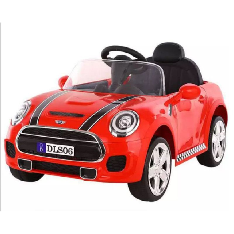KIDSHOP - Carro moto electrico niños recargable control remot 598t roj-