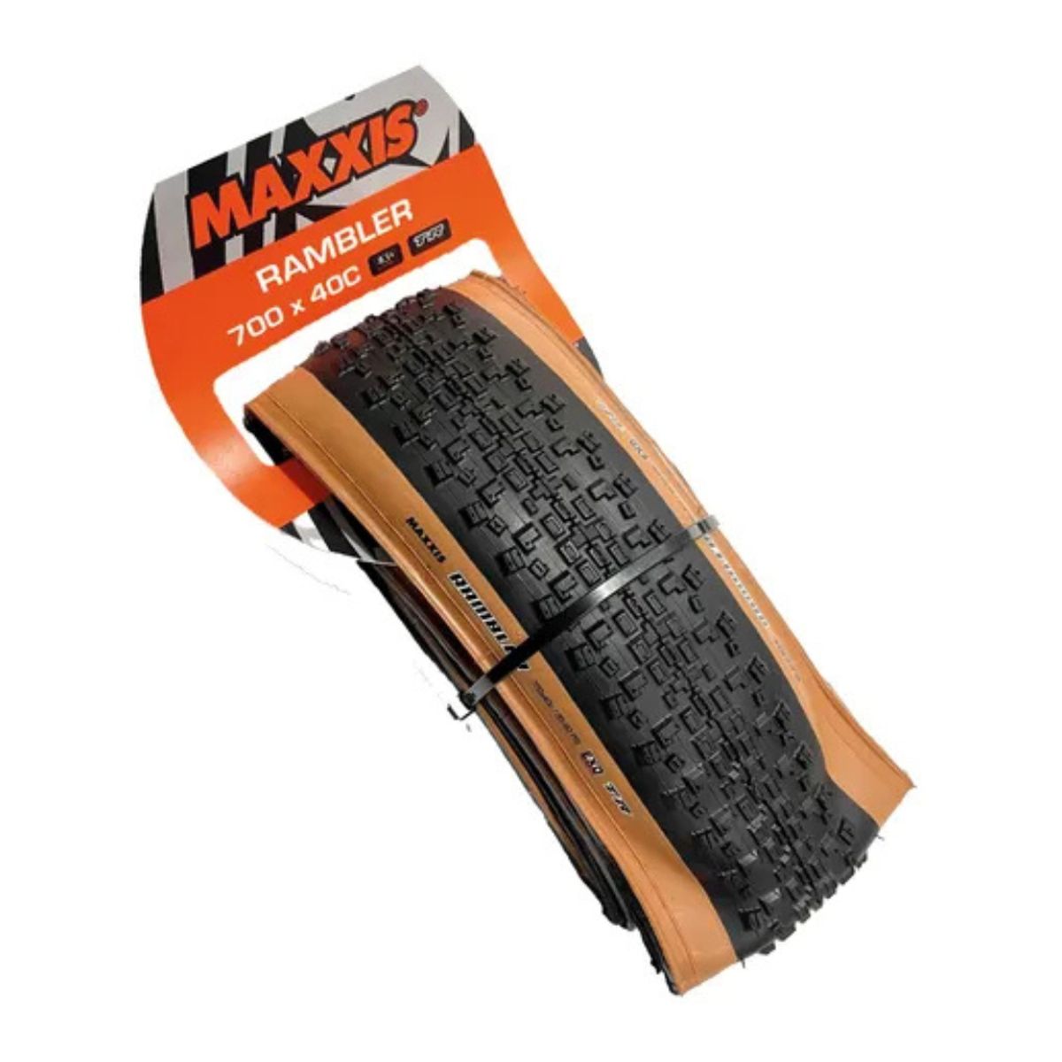 MAXXIS - Llanta Maxxis Rambler Exo Tubeless Ready 700x40c
