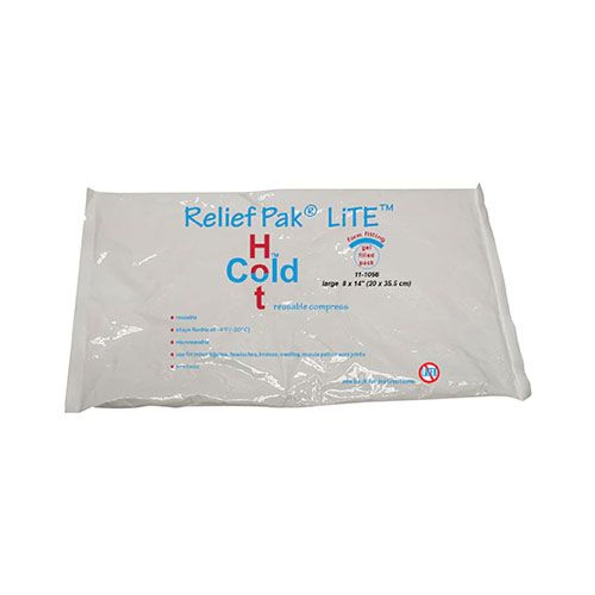 RELIEF PAK - Compresa Fría Caliente Gel Lite Grande Relief Pak 11-1056-1