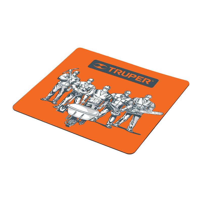 TRUPER - Mouse Pad 21.5 Cm De Largo Y 19.5 Cm De Ancho, Logo Truper