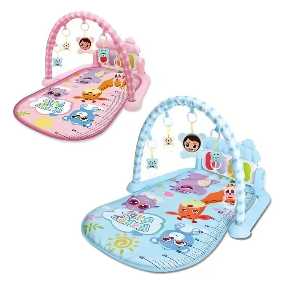 KIDSHOP - Gimnasio Piano Musical Leces Sonajeros HR5622-RO
