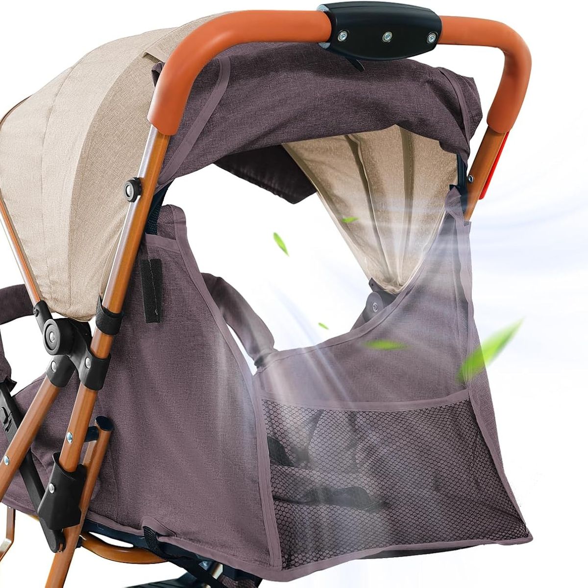 KIDSHOP - Coche Paseador Tipo Maleta + Toldillo PD-6609-1-BG