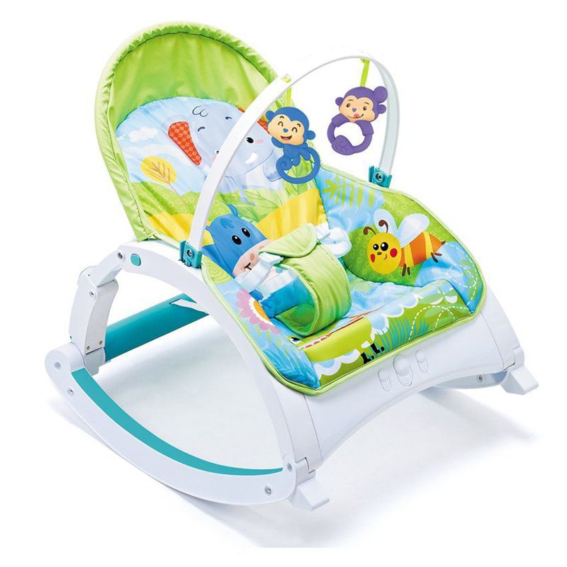 KIDSHOP - Silla Mecedora Vibradora Crece Conmigo Bebe Boogy ELEFANTE_.