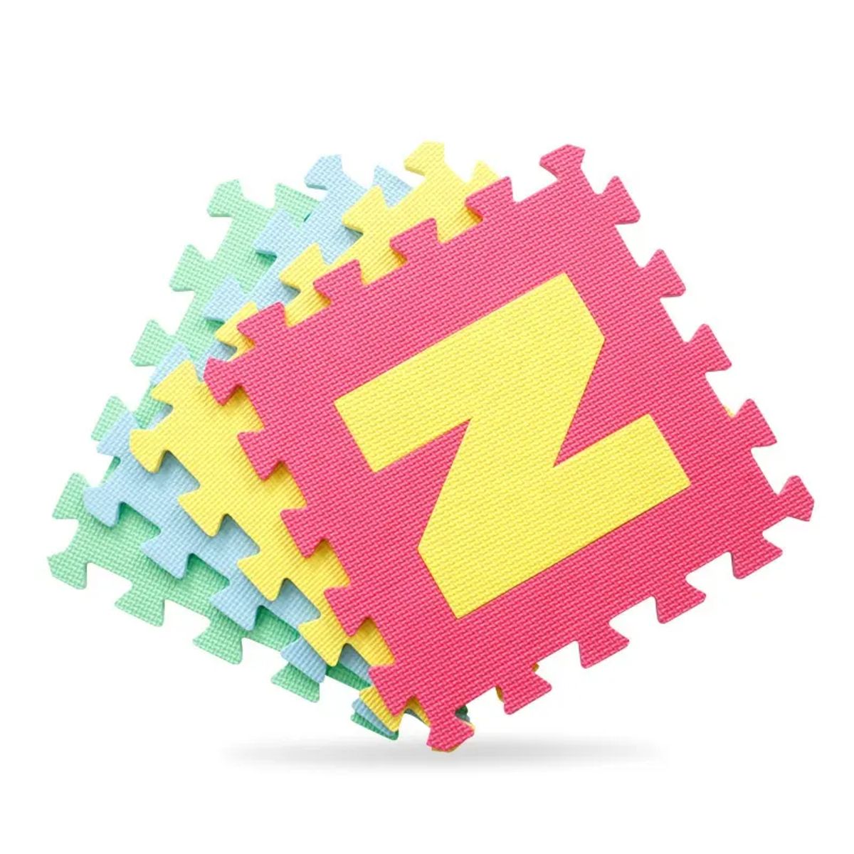 KIDSHOP - Tapete Foamy Bebé Didáctico 10 Piezas Bebe CL4 Letras