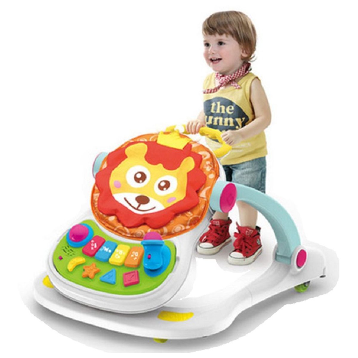 KIDSHOP - Caminador 4 En 1 Comedor Didactico HE0802 Blanco