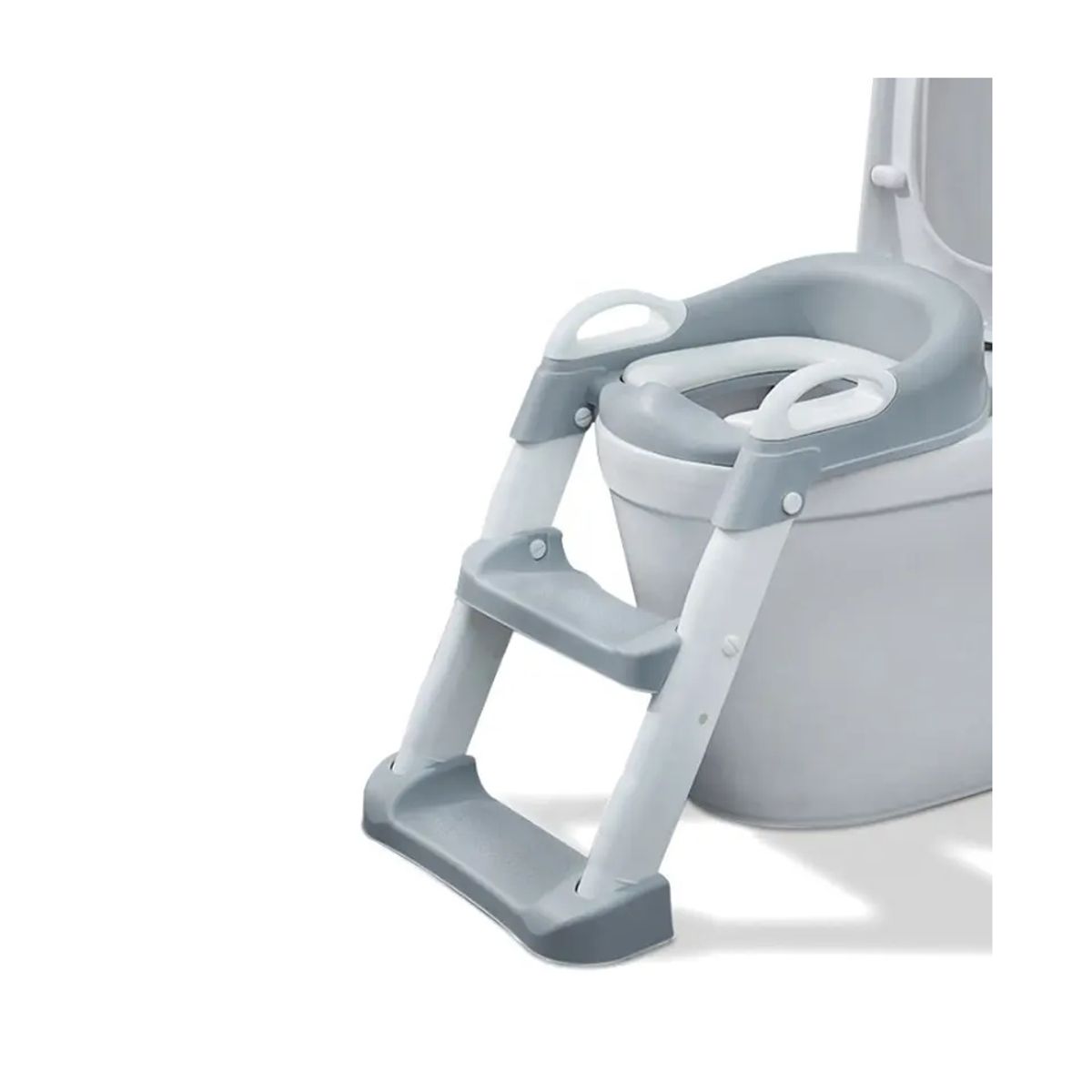 KIDSHOP - Escalera Baño Entrenamiento Inodoro Niños OS1 GRIS