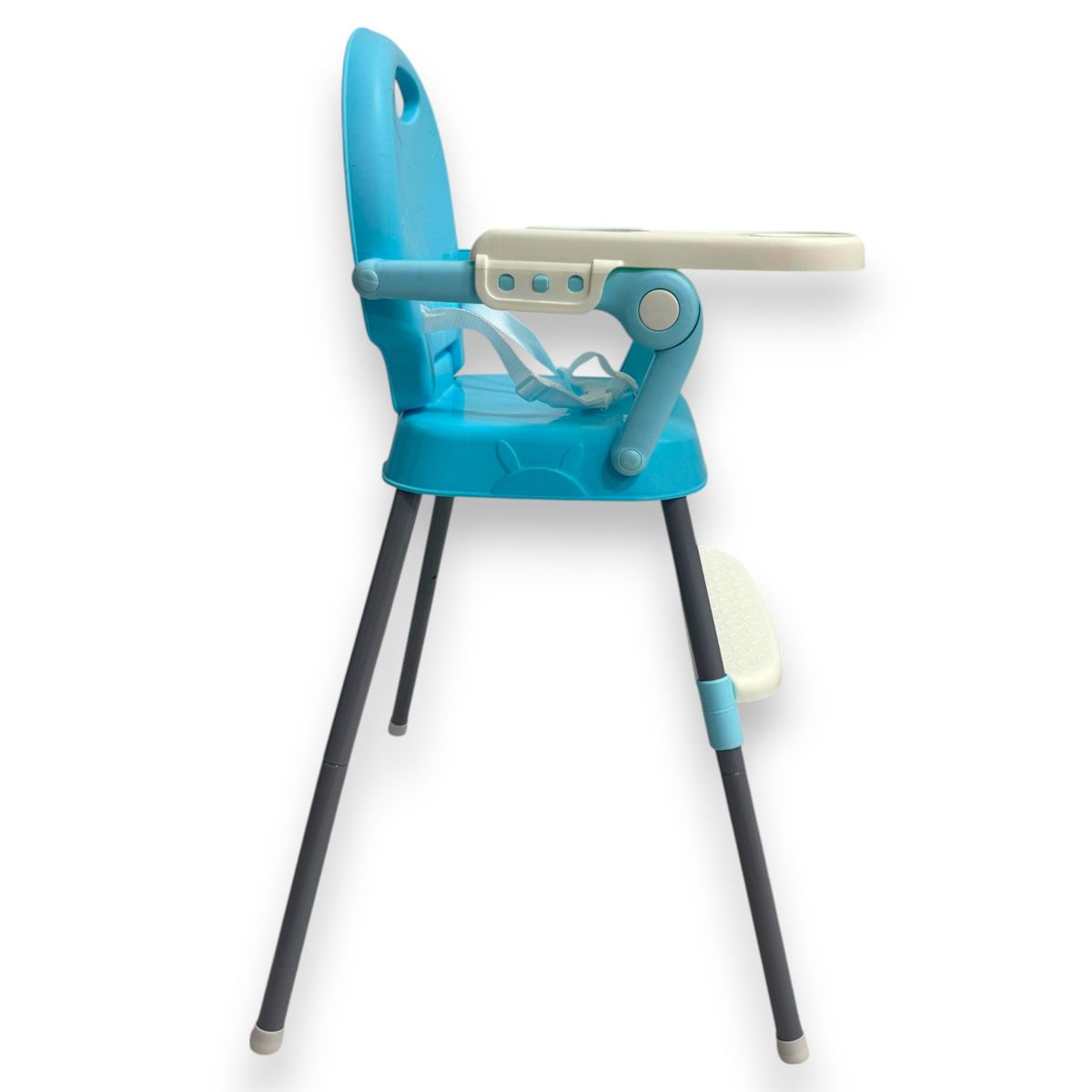 KIDSHOP - Silla Comedor Bebe 3 En 1 Portatil XD-1 Azul